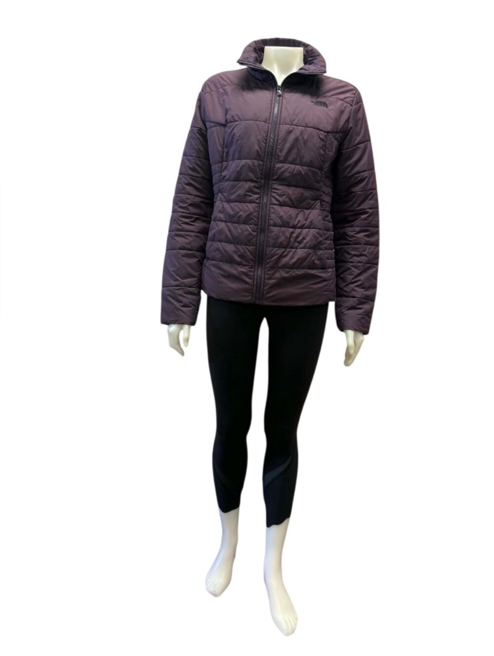 The North Face EUC Women’s Purple insulated puffer jacket, Size Large